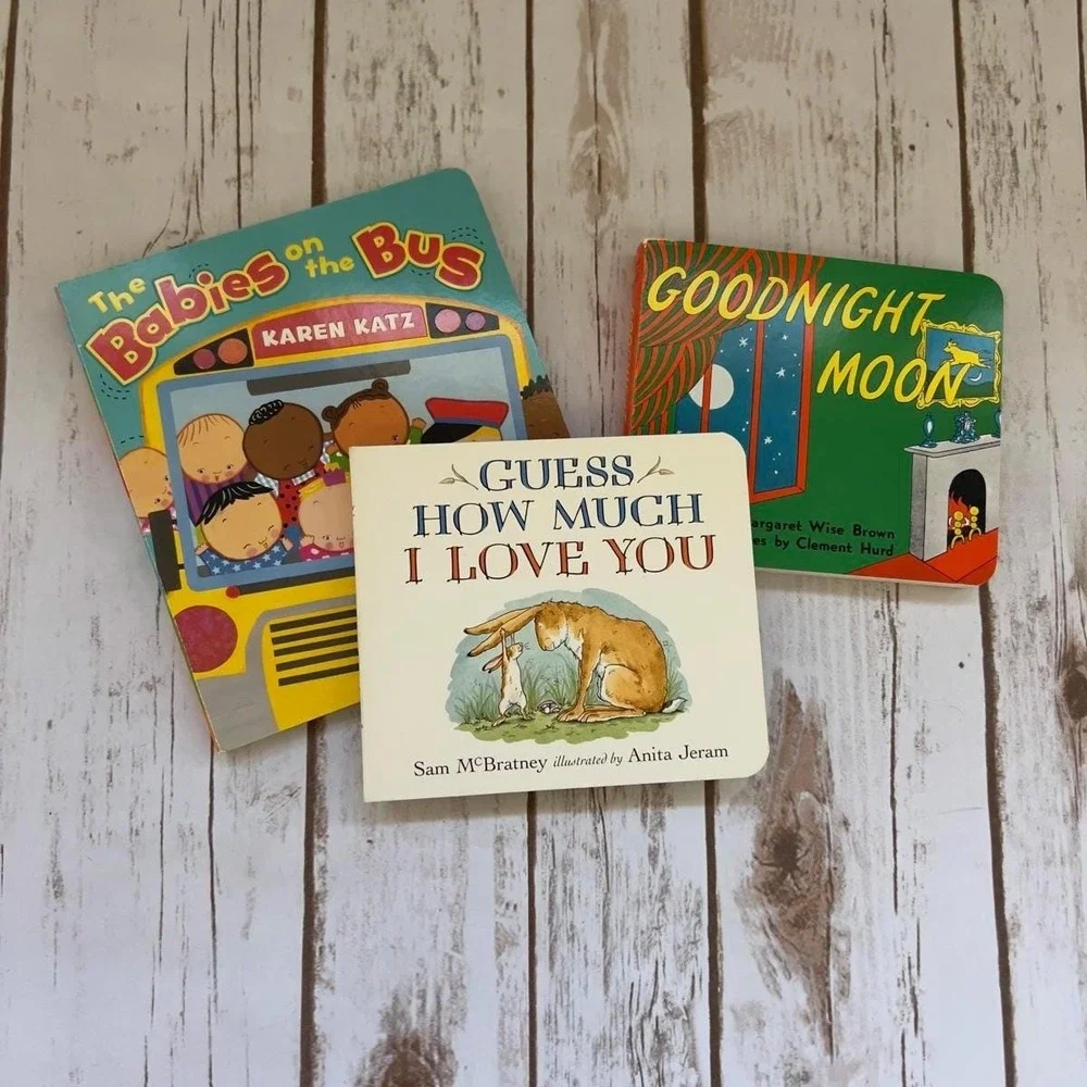 Board Book Bundle Multicolor Goodnight Moon Guess How Much I Love‎ You OS